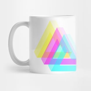 Impossible AND transparent triangles V2 Mug
